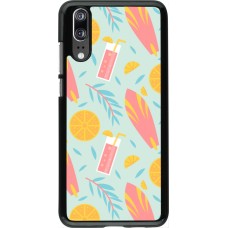 Coque Huawei P20 - Summer 2025 Pattern citron
