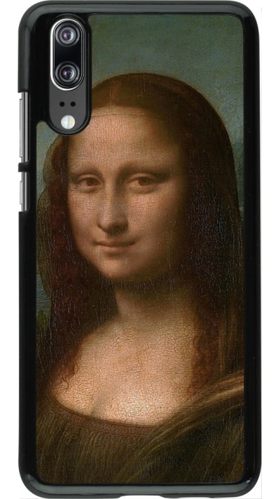 Coque Huawei P20 - Tableau art - La Joconde - Léonard de Vinci