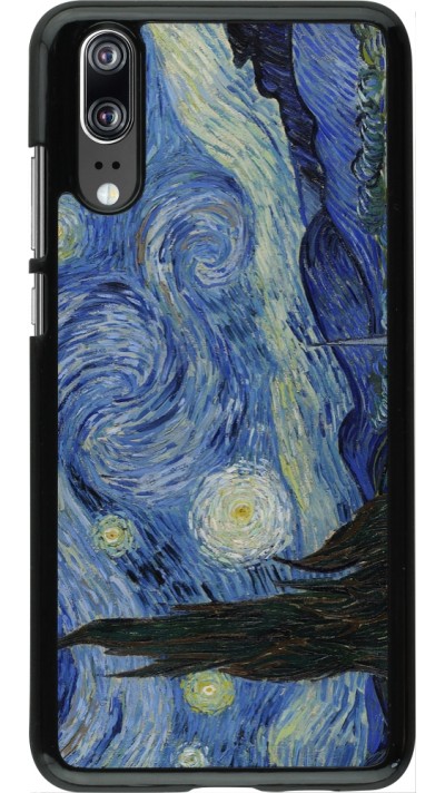 Coque Huawei P20 - Tableau art - La Nuit étoilée - Van Gogh