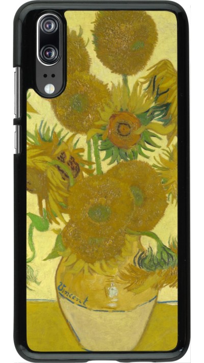 Coque Huawei P20 - Tableau art - Les Tournesols - Van Gogh