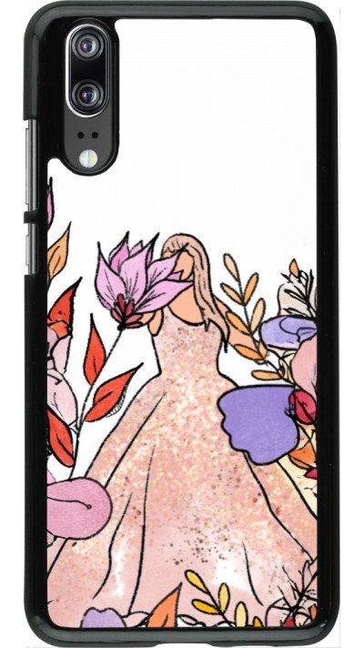 Coque Huawei P20 - Taylor Swift Sketch - White