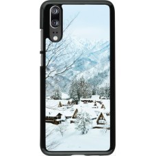 Coque Huawei P20 - Winter 25 Winter snowy landscape