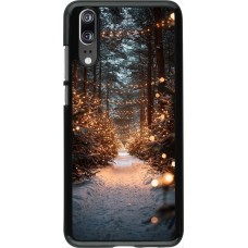 Coque Huawei P20 - Winter 25 Winter snowy road