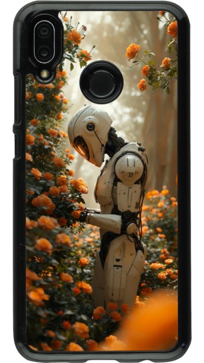 Huawei P20 Lite Case Hülle - Astronaut flowers 2025