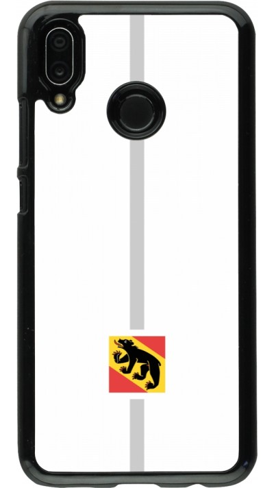 Huawei P20 Lite Case Hülle - Kanton BE weiss