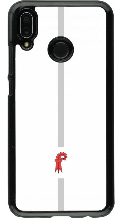 Huawei P20 Lite Case Hülle - Kanton BL weiss
