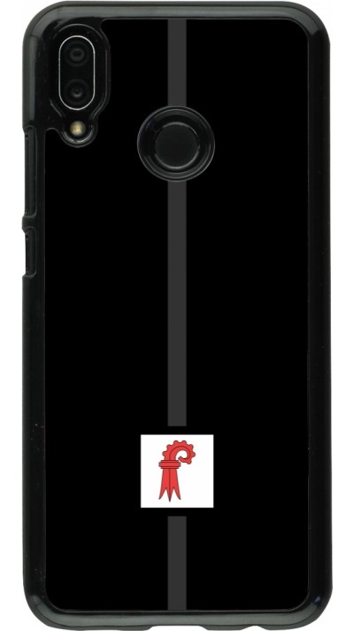Huawei P20 Lite Case Hülle - Kanton BL schwarz