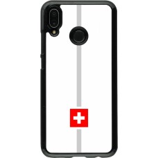 Huawei P20 Lite Case Hülle - Kanton CH weiss