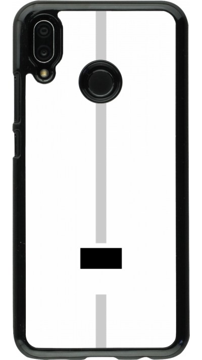 Huawei P20 Lite Case Hülle - Kanton FR weiss