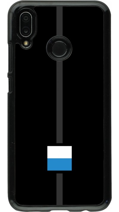 Huawei P20 Lite Case Hülle - Kanton LU schwarz
