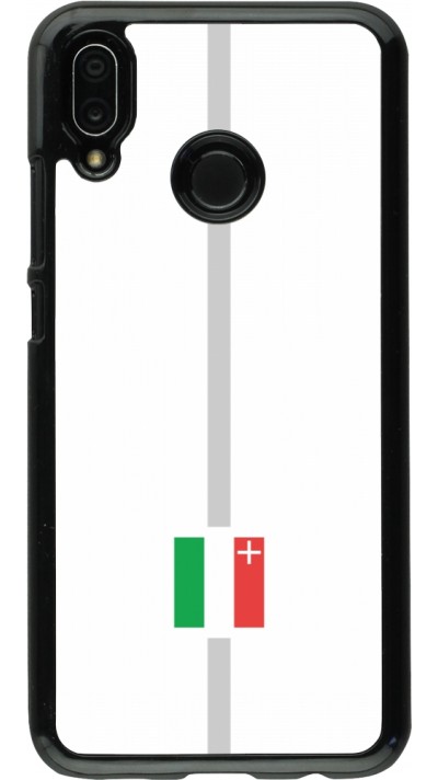 Huawei P20 Lite Case Hülle - Kanton NE weiss