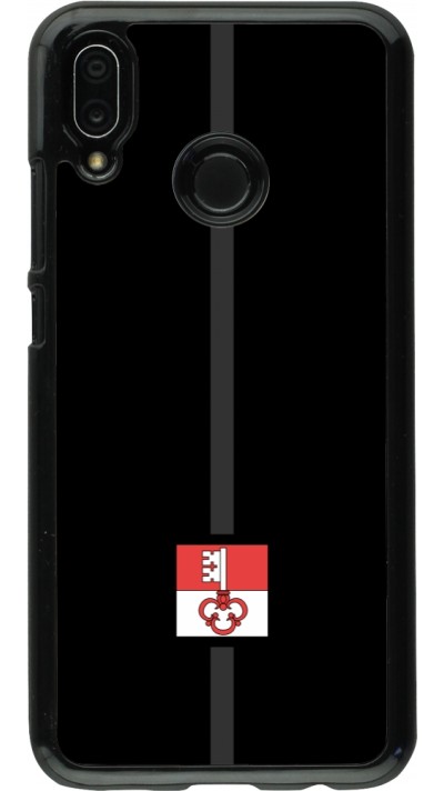 Huawei P20 Lite Case Hülle - Kanton OW schwarz