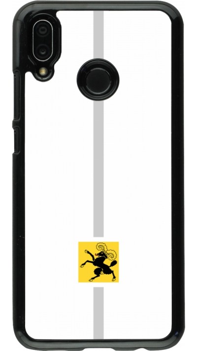 Huawei P20 Lite Case Hülle - Kanton SH weiss