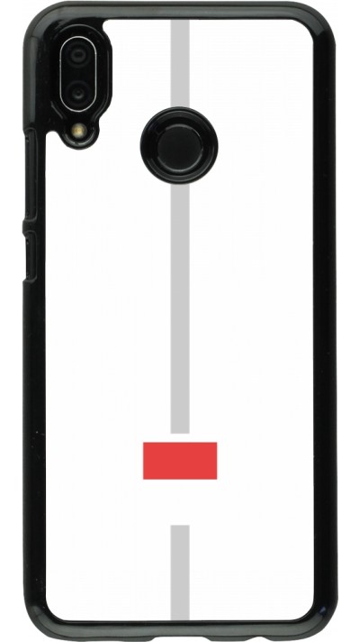 Huawei P20 Lite Case Hülle - Kanton SO weiss