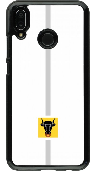Huawei P20 Lite Case Hülle - Kanton UR weiss