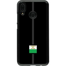 Huawei P20 Lite Case Hülle - Kanton VD schwarz