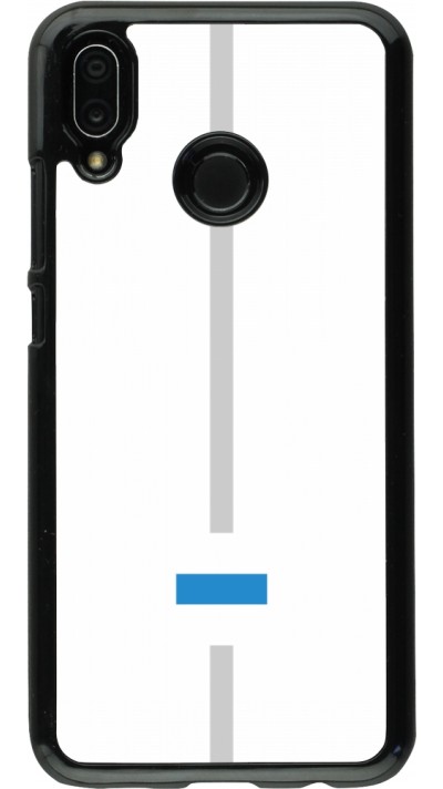 Huawei P20 Lite Case Hülle - Kanton ZG weiss