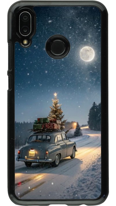 Coque Huawei P20 Lite - Christmas 25 Car with Tree Xmas