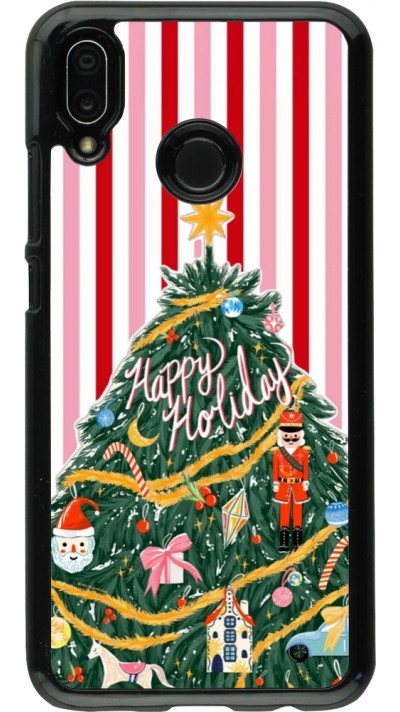 Coque Huawei P20 Lite - Christmas 25 Happy Holiday