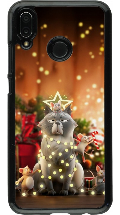 Coque Huawei P20 Lite - Christmas 25 Xmas Cat