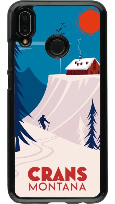 Huawei P20 Lite Case Hülle - Crans-Montana Cabane