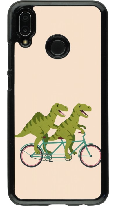Coque Huawei P20 Lite - Dinosaurs on bikes 2026