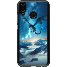 Huawei P20 Lite Case Hülle - Drache nächtliche Berg