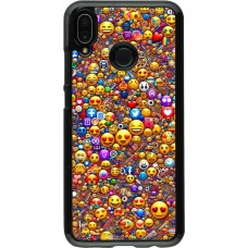 Huawei P20 Lite Case Hülle - Emoji gemischt