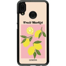 Huawei P20 Lite Case Hülle - Fruit market lemons 2026
