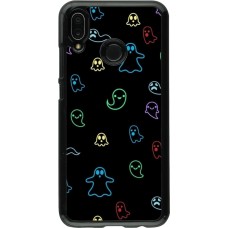 Huawei P20 Lite Case Hülle - Halloween 2024 colorful ghosts