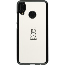 Huawei P20 Lite Case Hülle - Minimal Häschen Süße