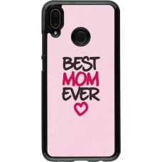 Huawei P20 Lite Case Hülle - Mom 2023 best Mom ever pink