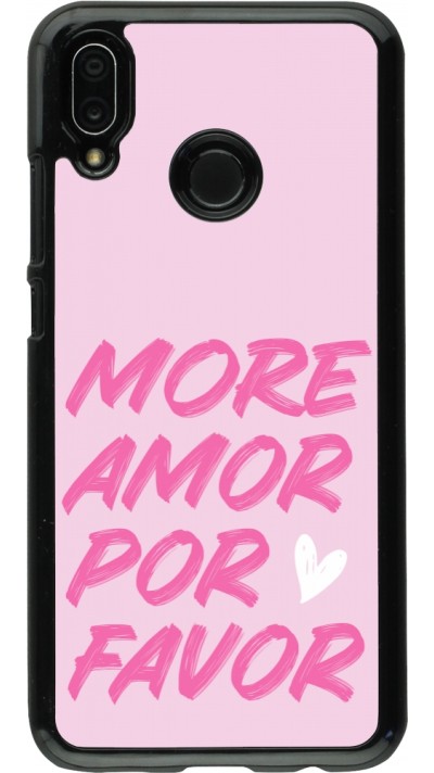 Huawei P20 Lite Case Hülle - More amor porfavor Huawei P20 Lite Case Hülle - More amor porfavor
