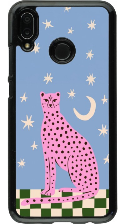 Coque Huawei P20 Lite - Pink leopard with stars 2026