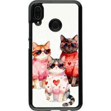 Huawei P20 Lite Case Hülle - Saint Valentines Day 26 Cat Love