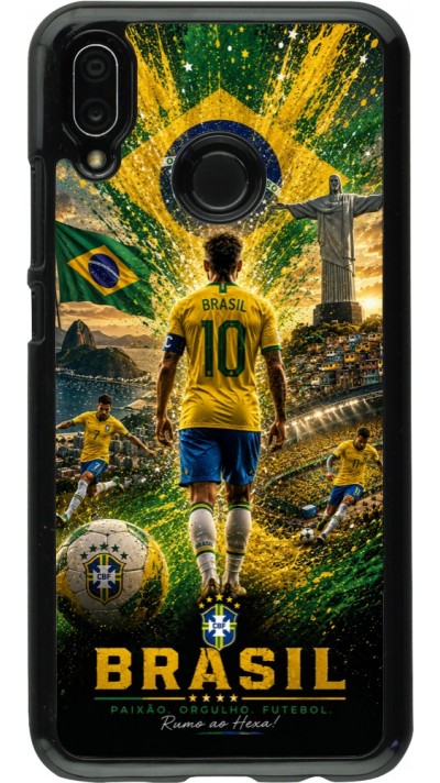 Coque Huawei P20 Lite - Football Brésil splash 2026