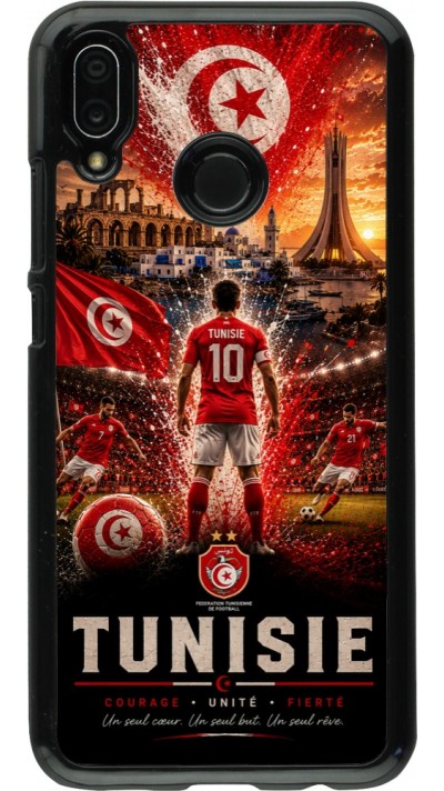 Coque Huawei P20 Lite - Football Tunisie splash 2026