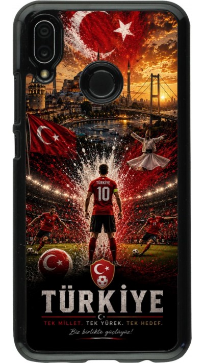 Coque Huawei P20 Lite - Football Turquie splash 2026