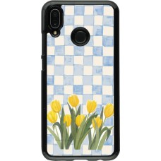 Coque Huawei P20 Lite - Blue vichy tulips 2026