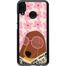 Coque Huawei P20 Lite - Dog with newspaper 2026