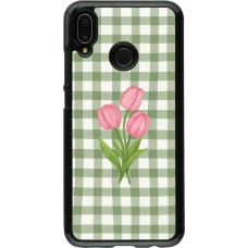 Coque Huawei P20 Lite - Green vichy tulips 2026