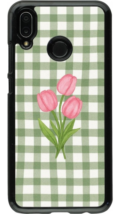 Coque Huawei P20 Lite - Green vichy tulips 2026