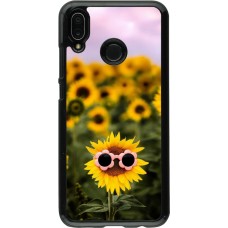 Coque Huawei P20 Lite - Sunflower with glasses 2026