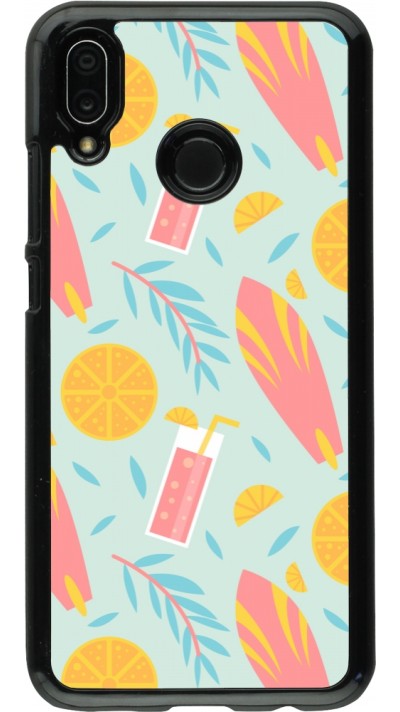Coque Huawei P20 Lite - Summer 2025 Pattern citron
