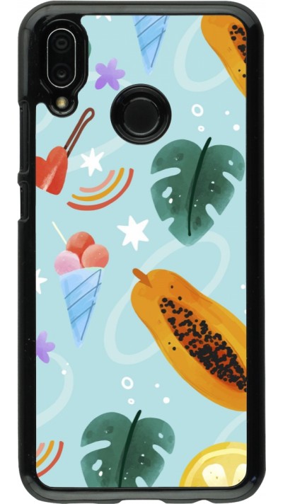 Coque Huawei P20 Lite - Summer 2025 Pattern papaya