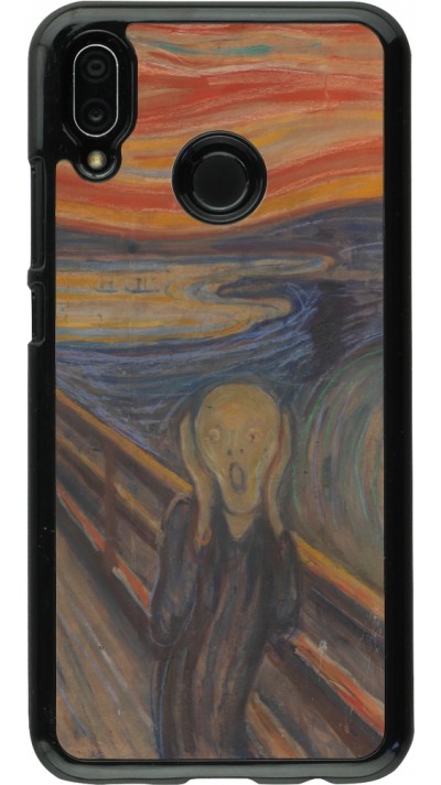 Coque Huawei P20 Lite - Tableau art - Le Cri - Edvard Munch