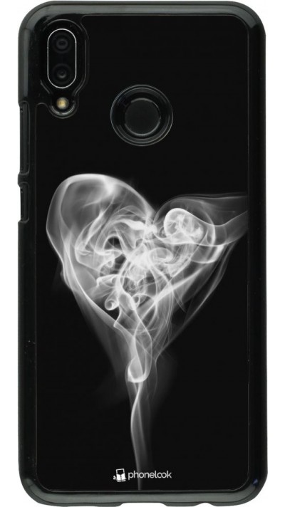 Coque Huawei P20 Lite - Valentine 2022 Black Smoke