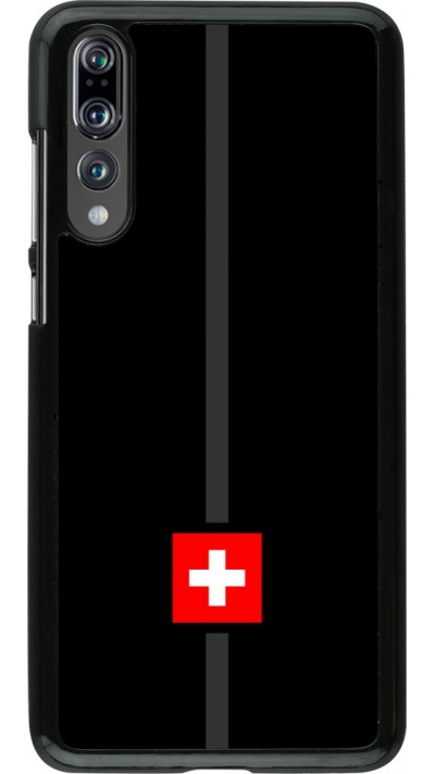 Coque Huawei P20 Pro - Canton CH noir