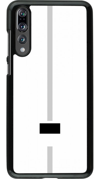 Coque Huawei P20 Pro - Canton FR blanc