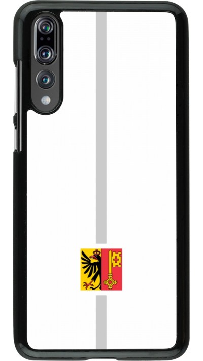 Coque Huawei P20 Pro - Canton GE blanc